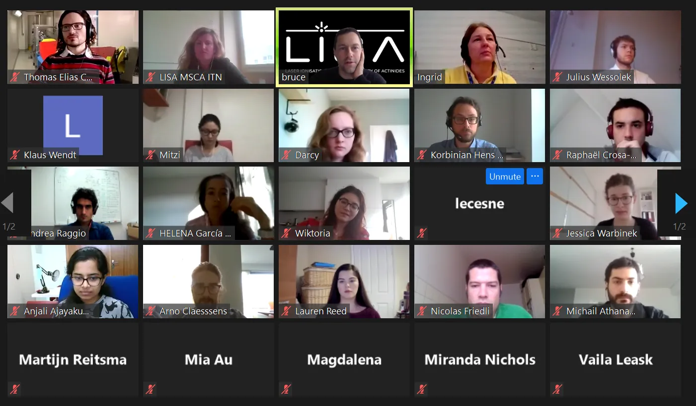 Training Kick-off meeting